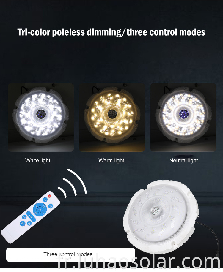 Solar Ceiling Light Modes